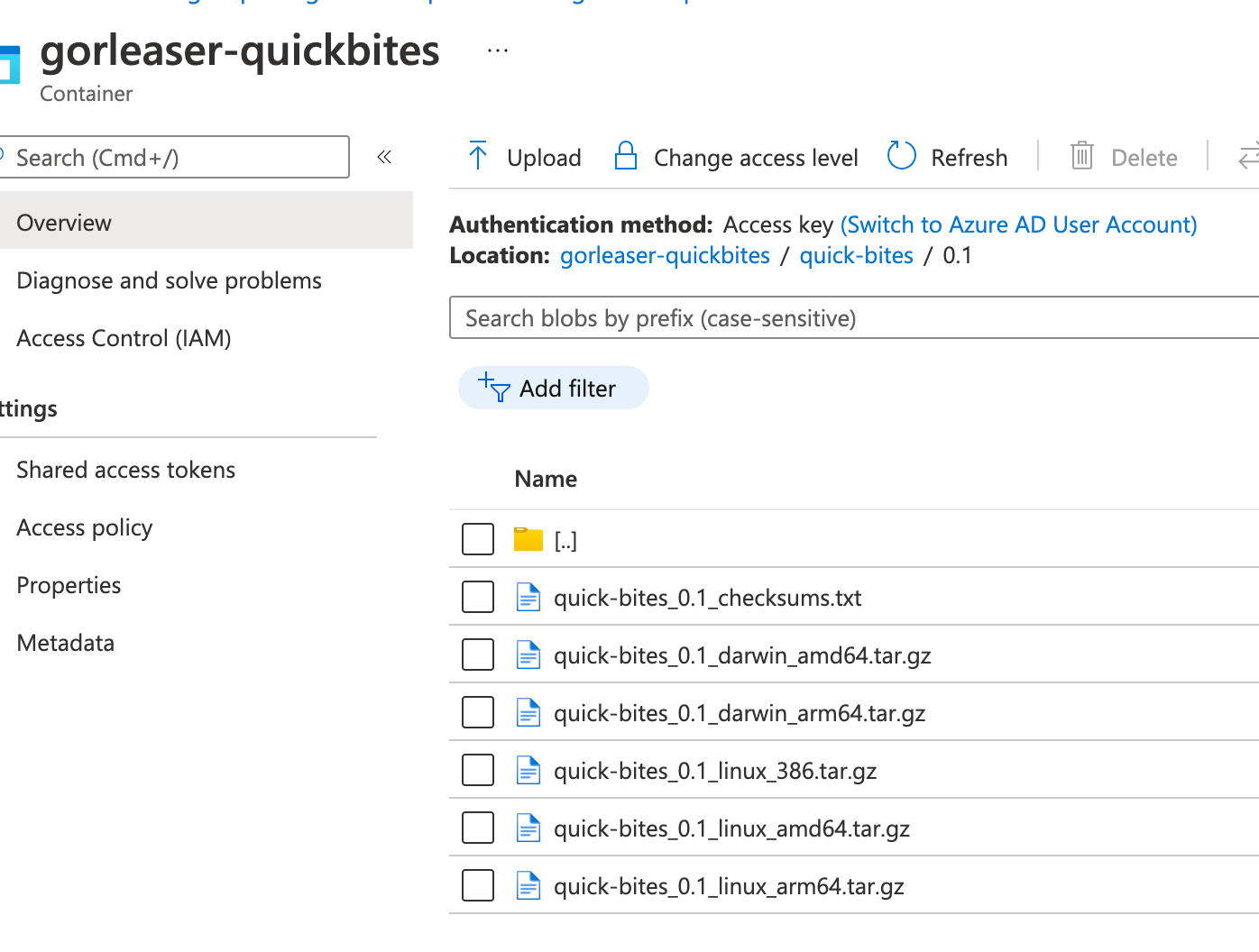 Azure Blob Storage
